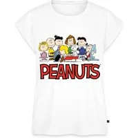 Spreadshirt T-Shirt Peanuts Snoppy Und Friends Damen Casual Relaxed T-Shirt (1-tlg)