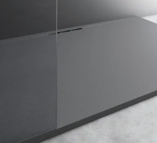 Fiora Duschwanne Trace, Struktur Pizarra, 1800X700X24 STP18070