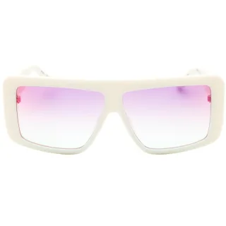 Guess Sonnenbrille Mit Violetten Oder Verspiegelten Gläsern Und Weißen Gläsern
