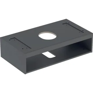 Geberit VariForm Korpus für Unterschrank für Aufsatzwaschtisch mit einer Schublade B=90cm, weiß, 244 244817001