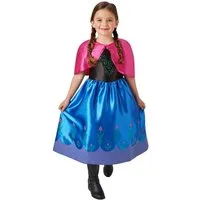 Metamorph Kostüm Die Eiskönigin Anna Basic - Prinzessin Kinderkostü, Einfaches Eiskönigin-Kostümkleid zum ersten 'Frozen'-Film