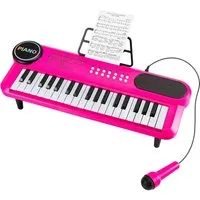 Youyijia Spielzeug-Musikinstrument 37-Tasten Kinder-Elektroniktastatur, Klavier-Spielzeug für Kinder