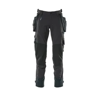 MASCOT Hose mit Hängetaschen ADVANCED Schwarzblau 44 - 17031-311-010-82C44