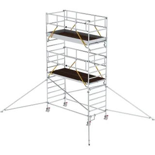 Munk Rollgerüst SG 1,35 x 3,0 m mit Ausleger & Doppel-Plattform - 169439