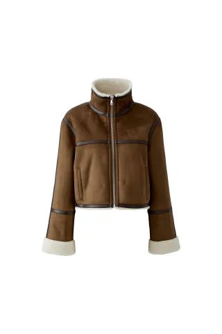Oui - Outdoorjacke brown - Gr. - 42