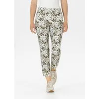 Stehmann Stoffhose Fimi-680 3/4-Länge mit floralem Allover-Print
