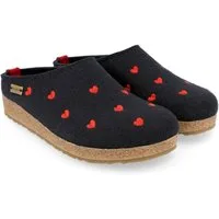 Haflinger Grizzly Cuoricini Pantoffel