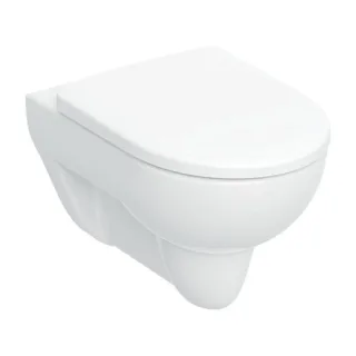 Geberit Renova Wand-Tiefspül-WC 500802001 4,5 l, Set, mit WC-Sitz, weiß