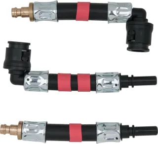 KS Tools Adapter-Satz 3-tlg SAE 8 x 20 mm (rot) rot - 150.1864