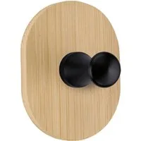Kleine Wolke Klebehaken Bamboo Hook One, Badezimmer