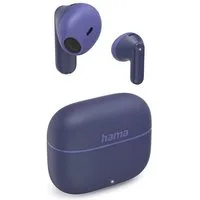 Hama Bluetooth Kopfhörer mit Mikrofon (True Wireless Headset, TWS Earbuds) In-Ear-Kopfhörer (Google Assistant, Siri)