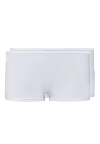 SKINY - Skiny Damen Pants Doppelpack SKINY ADVANTAGE Cotton Stretch white - Gr. - 36