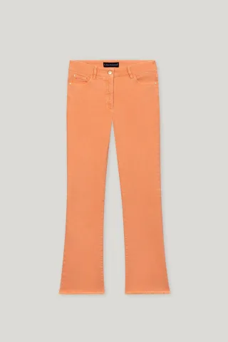 Luisa Cerano - Denim Hosen Weiblich peachy orange - Gr. - 42