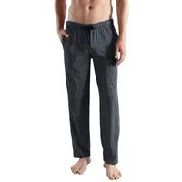 CECEBA Schlafhose CECEBA Herren Lange-Hose blau bedruckt (1-tlg)