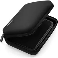 deleyCON Festplattentasche deleyCON Navi Tasche Navi Case Navigationsgerät bis 6,2" Zoll Schwarz