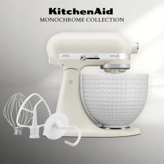 MONOCHROME COLLECTION: KitchenAid Artisan 4,7 Liter PORCELAIN WHITE...