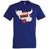 Youth Designz T-Shirt Bulls Sport Herren T-Shirt mit modischem Frontprint