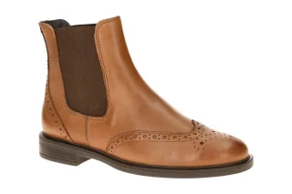 Paul Green 8070-050 hell-braun - elegante Stiefelette f?r Damen