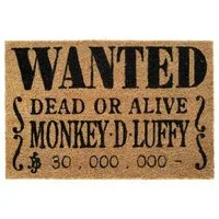 SD Toys Fußmatte One Piece Wanted Monkey D Luffy Türmatte