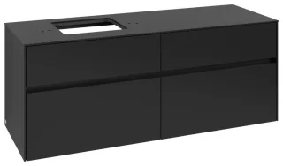 Villeroy & Boch Waschtischunterschrank Collaro C132B0 1400x548x500mm m. Bel. 4 Ausz. Waschtisch li V C132B0VL