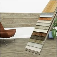 Hexim Vinylboden, Vinyldielen 0,97m² selbstklebend PVC Wandverkleidung Bodenbelag Holzoptik 91x15cm Paneele für Wand & Boden Holzdielen braun (7 Dielen Rustic Teak - 1811-14)