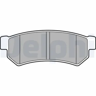 Delphi Bremsbel?ge hinten Chevrolet Lacetti Nubira Mitsubishi Outlander