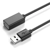 JAMEGA USB 2.0 Verlängerungskabel, USB-A Stecker zu USB-A Buchse Erweiterung USB-Kabel, USB, USB A (150 cm)