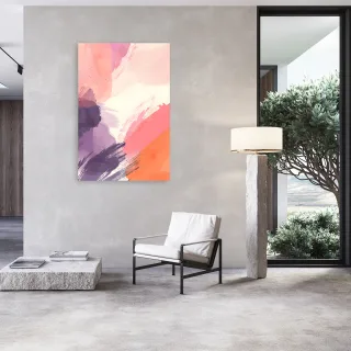 queence Acrylglasbild "Abstrakte Deko für Zuhause" Abstrakt  Abstrakte  Formen  Gemälde  Kunst 1 Stk. tlg. Kunstdruck in Galeriequalität inkl. rückseitigem Aufhängesystem