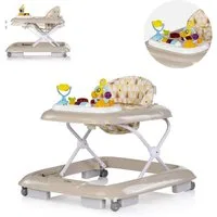 Chipolino Lauflernhilfe Lauflernhilfe Baby Steps Musik, Spielpanel Räder Stopper klappbar Licht
