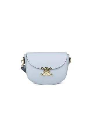 Giulia Monti Schultertasche Himmelblau