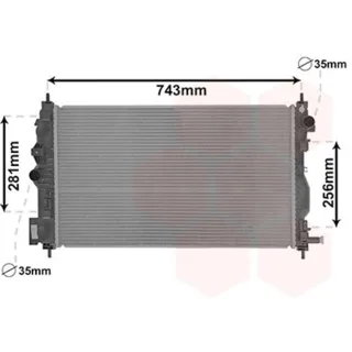 Van Wezel Motork?hler Chevrolet Cruze Orlando 2,0 37002599