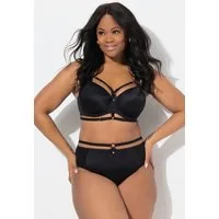 Ulla Popken Slip TruYou Midislip Zierband seitliche Spitze