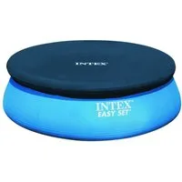 Intex Pool-Abdeckplane Abdeckplane rund für Easy-Pool Ø 244cm Überhang 30cm 28020