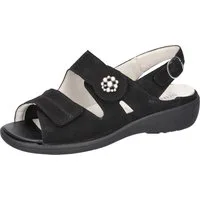 Waldläufer KARA Soft Sandale Sommerschuh, Keilsandalette mit Orthotritt-Funktion, Extraweite K