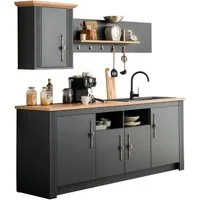 OTTO home Küche KS-Westminster, Breite 204 cm, ohne E-Geräte
