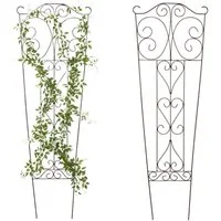 relaxdays Rankgitter Vintage im Set, 2 St., 2er Pack