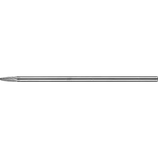 PFERD TOOLS Hartmetall Frässtift Rundbogen RBF Z3P universal mittel kreuzverzahnt Stahllangschaft - 21117327