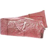 Fachhandel Plus Gartenmöbel-Schutzhülle Komfort Schutzhülle für Hochlehner Auflagen 125x32x50cm für Sitzkissen, mit Reißverschluss und 2 Tragegriffen