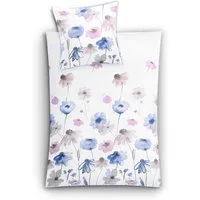 Kleine Wolke Bettwäsche Svea, Mako-Satin, 2 teilig, mit floralem Print