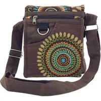 Guru-Shop Schultertasche Kleine Schultertasche, Hippie Tasche, Goa..