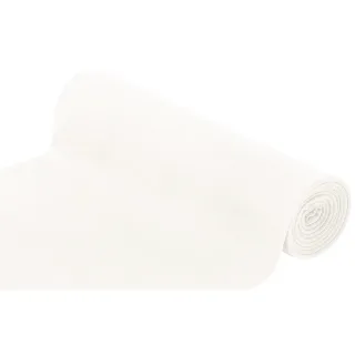 Glatter Bündchenstoff "Comfort", offwhite