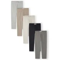 MINOTI Leggings 5er-Pack von Leggings mit Stretch und elastischem Bund (9m-8y) (5-er Pack) trendiges Design