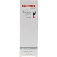 Pedibaehr Fußcreme Pedibaehr Fußcreme Rosencreme mit Urea 125ml zur Regeneration, 1-tlg., pflegt trockene und rissige Fußhaut