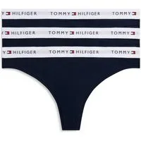 Tommy Hilfiger Underwear String (Packung, 3-St., 3er) mit Logoschriftzug