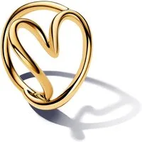 Pandora Fingerring Pandora Organisch Geformtes Herz Ring 163288C00 Damenring
