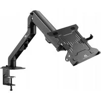 Maclean Laptop-Ständer MC-906 + MC-764, (von 23 bis 42 cm Tischhalterung)