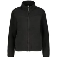 Alife & Kickin Fellimitatjacke Damen LysannAK T Übergangsjacke, Jacke mit Stehkragen aus Teddyfleece und weichem Materialmix