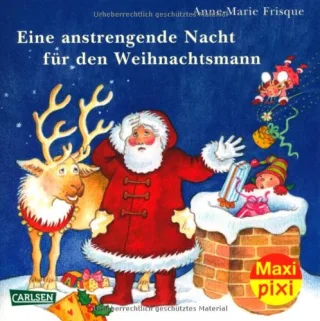 Eine anstrengende Nacht f.den Weihnachtsmann