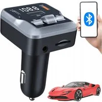 VERK GROUP FM Transmitter Bluetooth 5.3 USB-C KFZ Ladegerät 30W KFZ-Transmitter, Bluetooth 5.3, USB-C Power Delivery 30 W