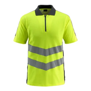 MASCOT Murton Polo-Shirt SAFE SUPREME Hi-vis Gelb / Schwarz L - 50130-933-1709-L